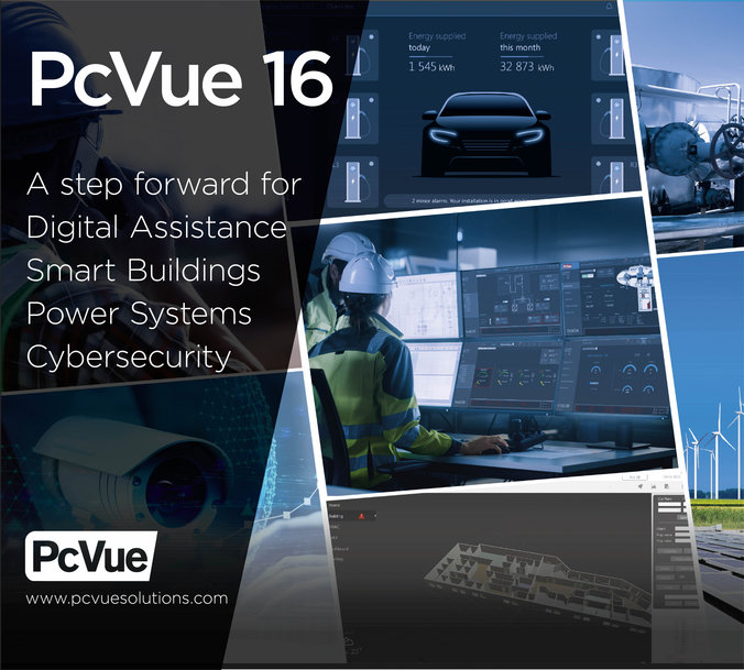 PcVue presenta la piattaforma PcVue 16